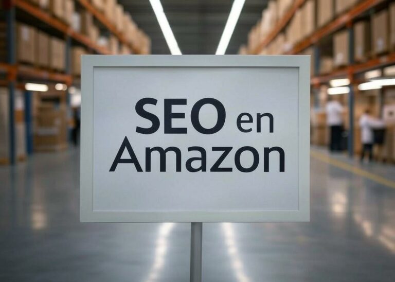 Cartel de SEO en Amazon